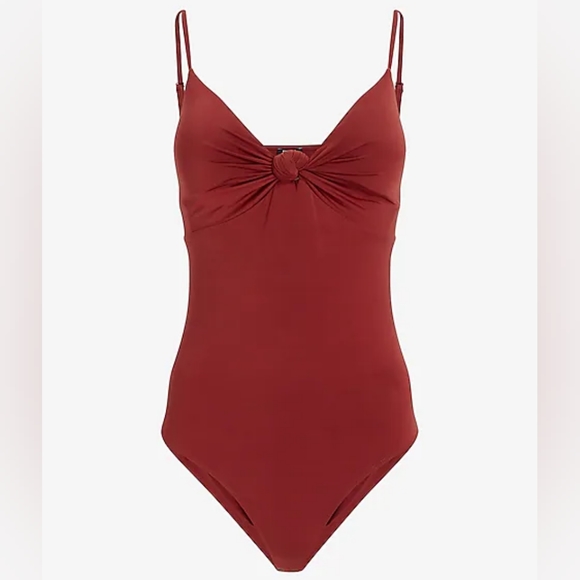 EXPRESS: Body Contour Compression Thong Bodysuit - Picture 7 of 7